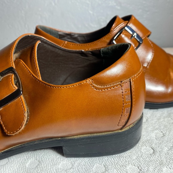 STACY ADAMS KIDS MACMILLIAN 
Cap Toe Monk Strap Dress Shoe - Picture 10 of 16